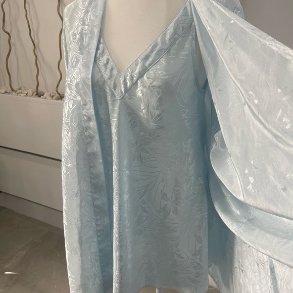 AYR Sky Blue Women's Intimate Robe - Picture 4 of 7